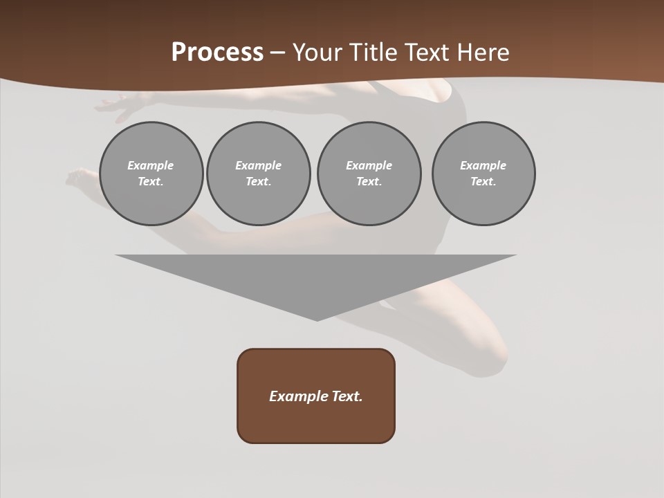 Stunt Teenager Gymnastic PowerPoint Template