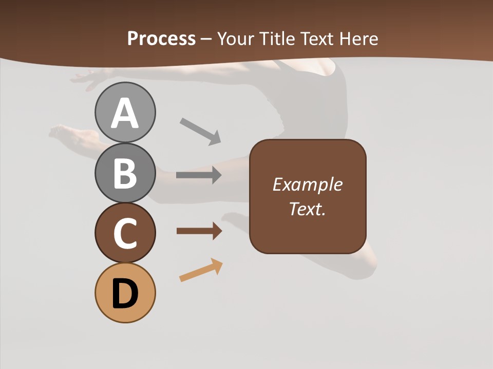 Stunt Teenager Gymnastic PowerPoint Template