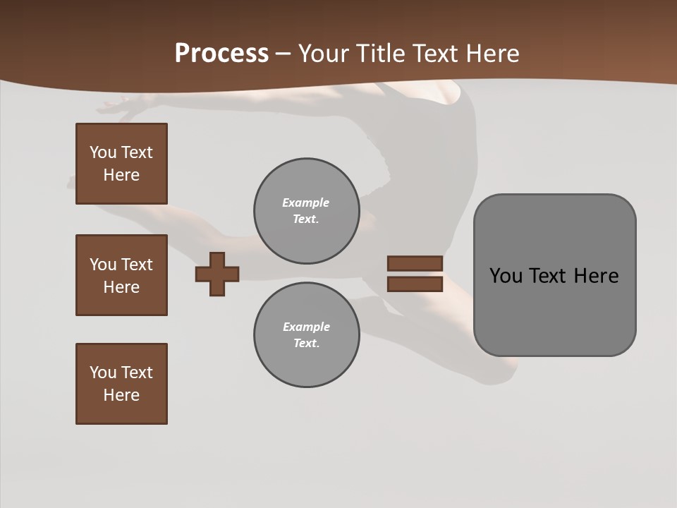Stunt Teenager Gymnastic PowerPoint Template