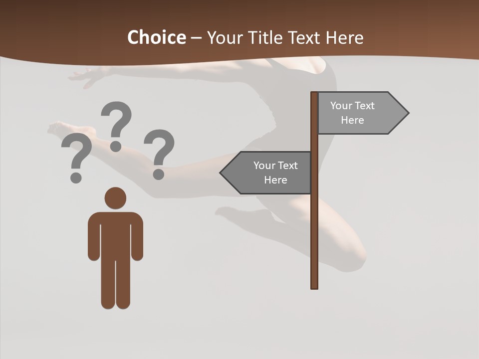 Stunt Teenager Gymnastic PowerPoint Template