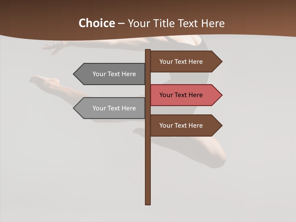 Stunt Teenager Gymnastic PowerPoint Template