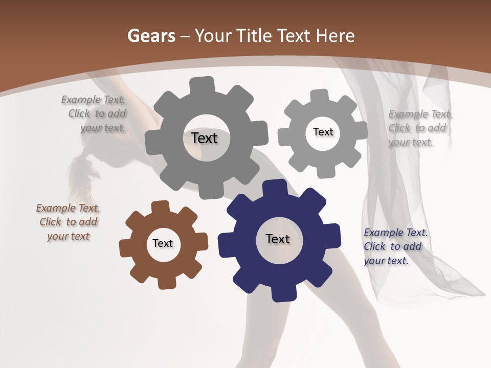 Ballet Acrobat Ballerina PowerPoint Template