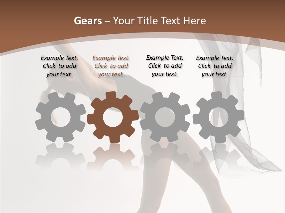 Ballet Acrobat Ballerina PowerPoint Template