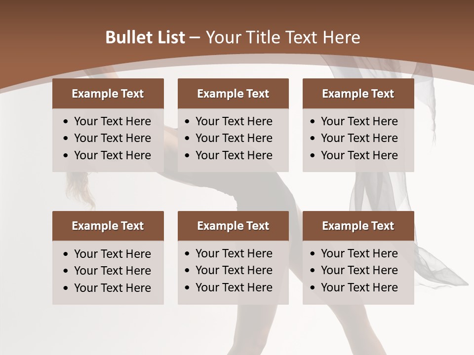 Ballet Acrobat Ballerina PowerPoint Template