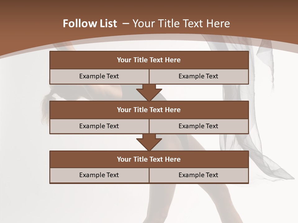 Ballet Acrobat Ballerina PowerPoint Template