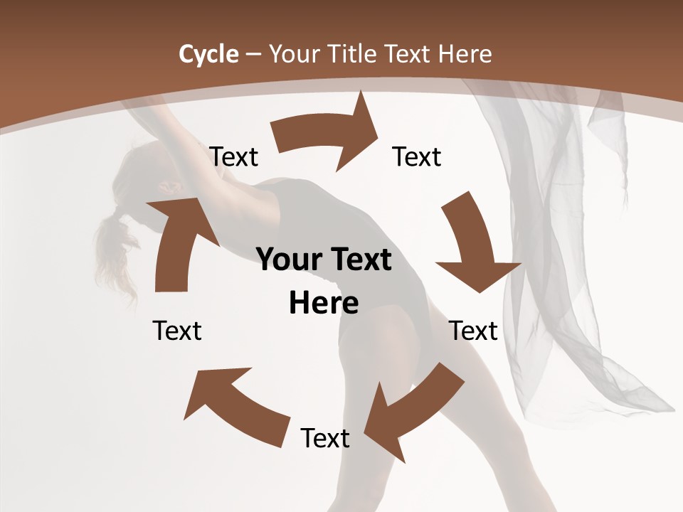 Ballet Acrobat Ballerina PowerPoint Template