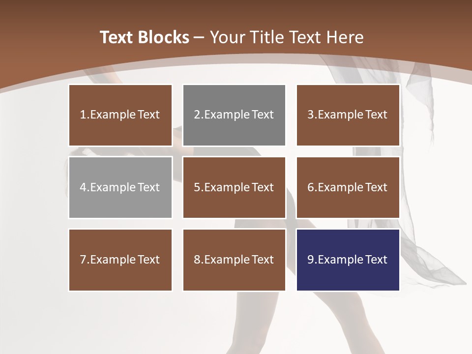 Ballet Acrobat Ballerina PowerPoint Template