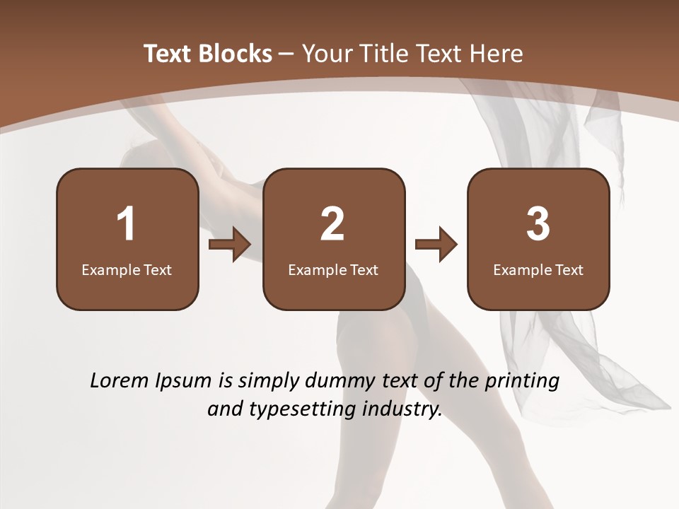 Ballet Acrobat Ballerina PowerPoint Template