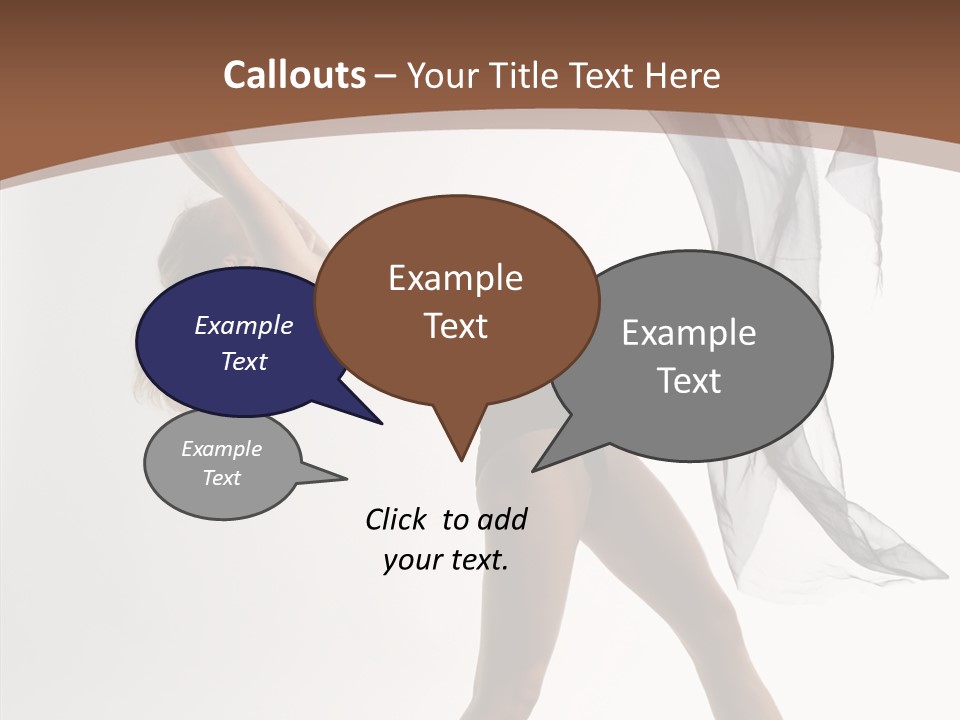 Ballet Acrobat Ballerina PowerPoint Template