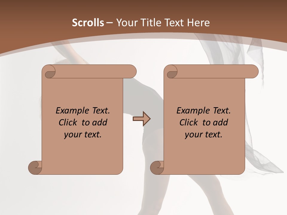 Ballet Acrobat Ballerina PowerPoint Template