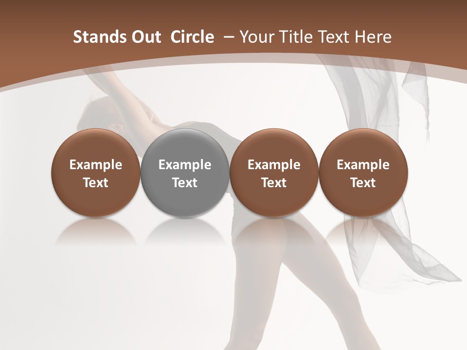 Ballet Acrobat Ballerina PowerPoint Template