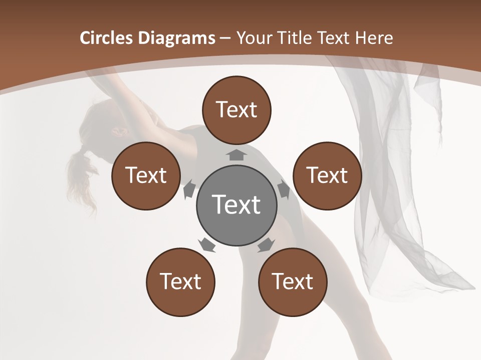 Ballet Acrobat Ballerina PowerPoint Template