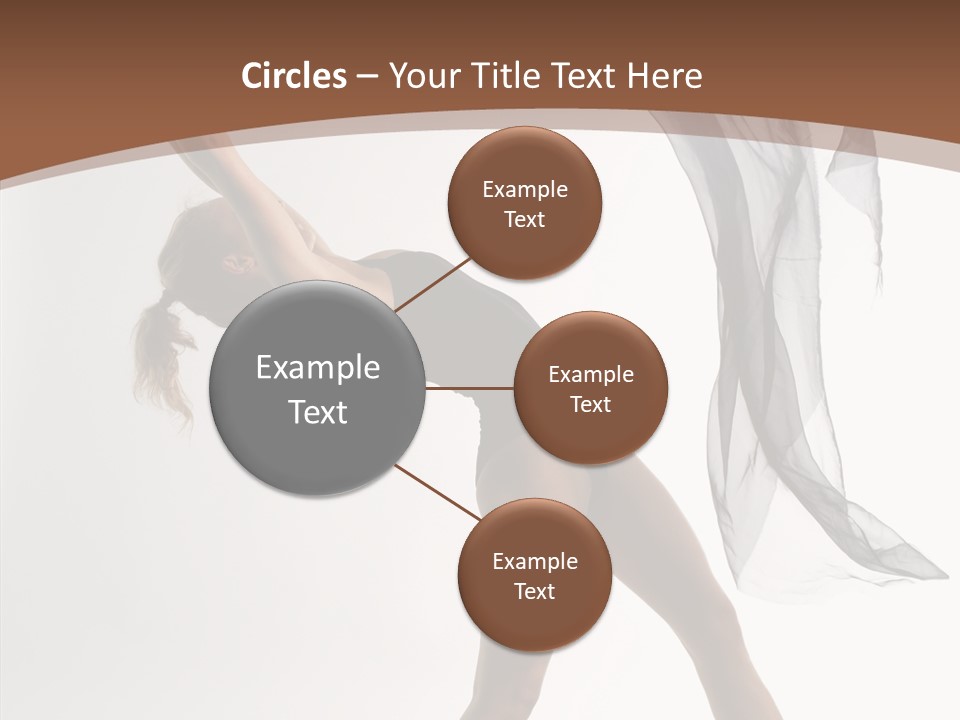 Ballet Acrobat Ballerina PowerPoint Template