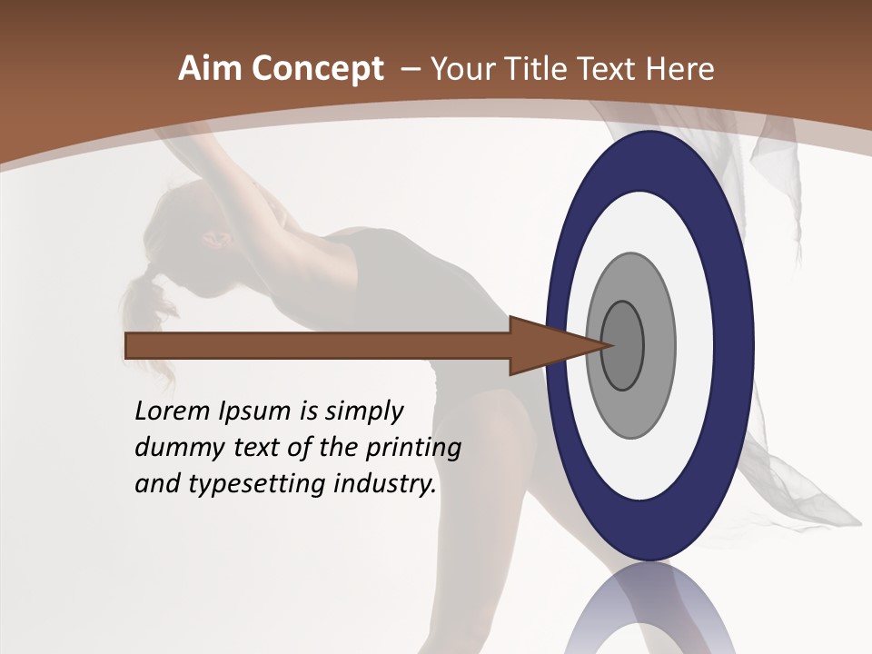 Ballet Acrobat Ballerina PowerPoint Template