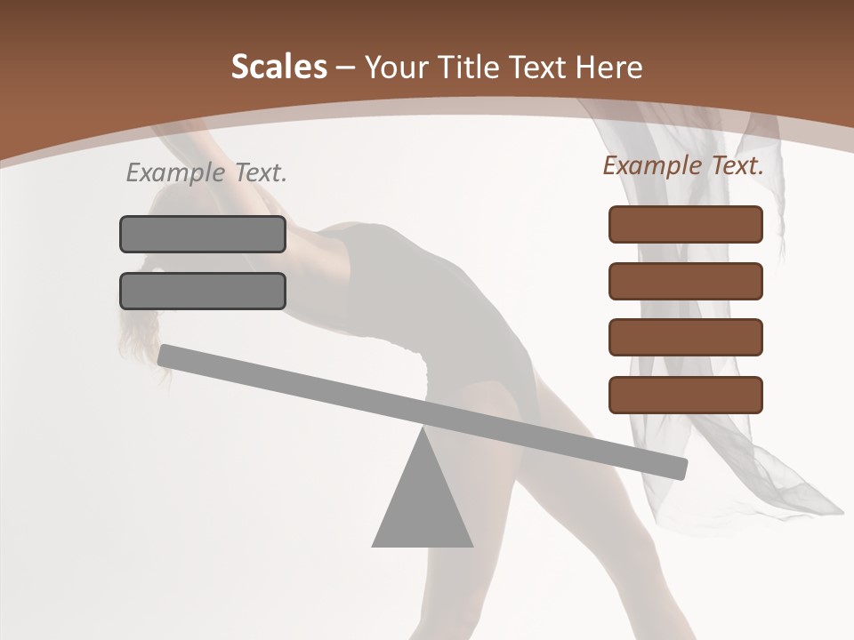 Ballet Acrobat Ballerina PowerPoint Template
