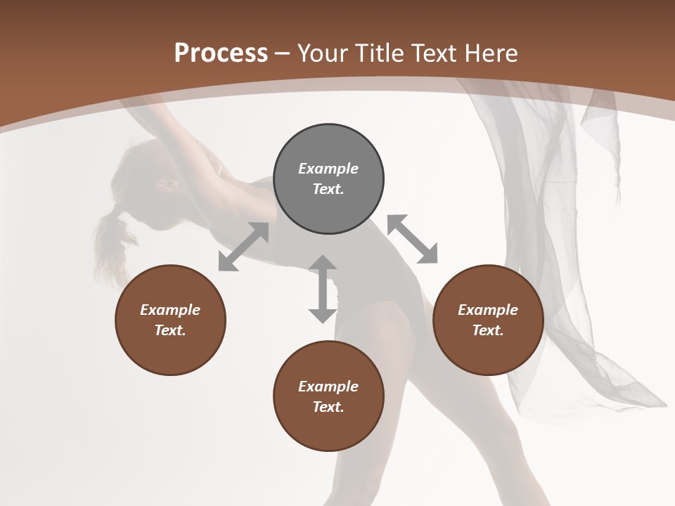 Ballet Acrobat Ballerina PowerPoint Template