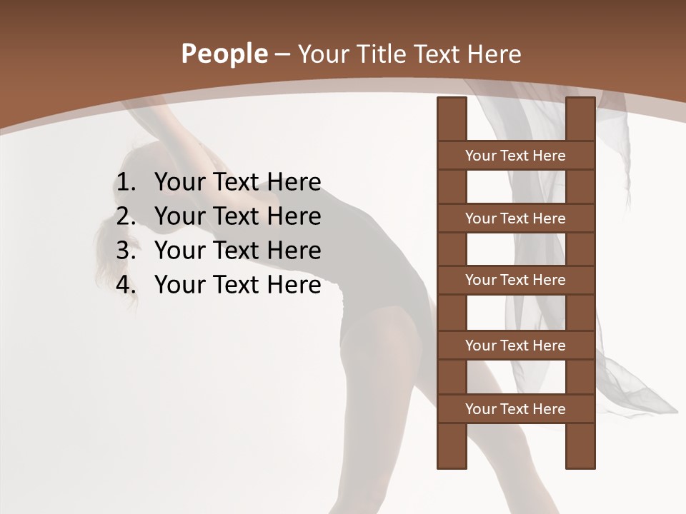 Ballet Acrobat Ballerina PowerPoint Template