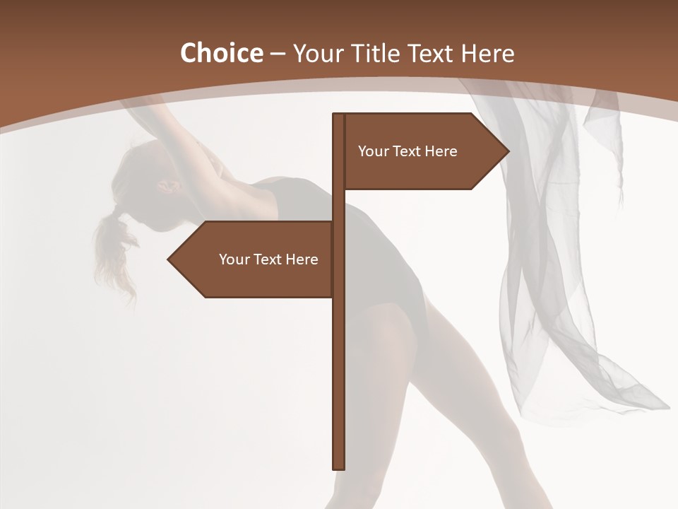 Ballet Acrobat Ballerina PowerPoint Template