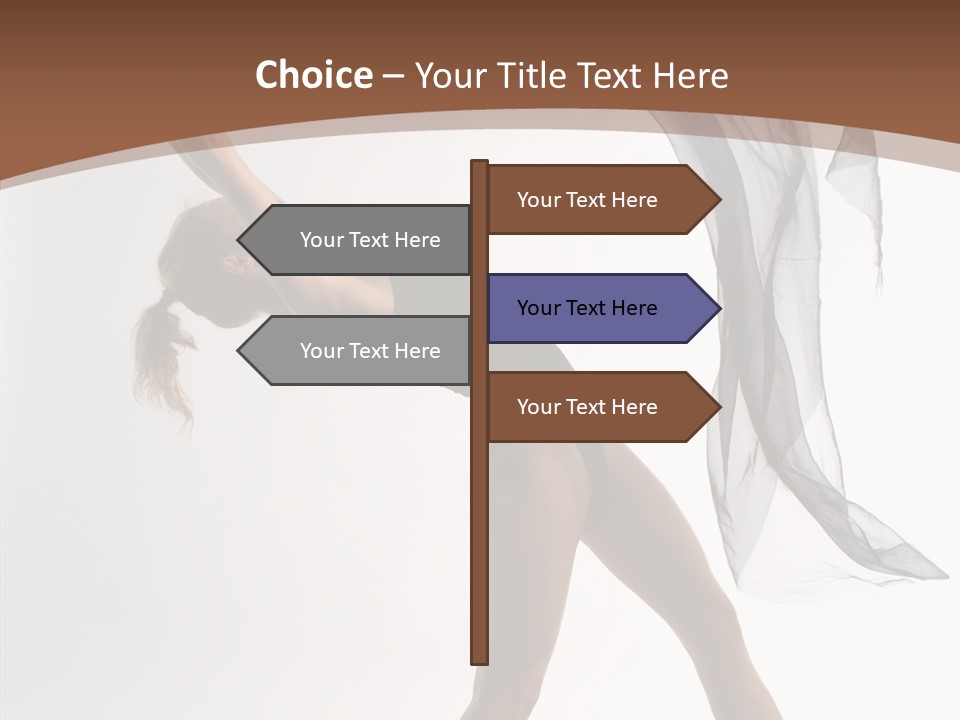 Ballet Acrobat Ballerina PowerPoint Template