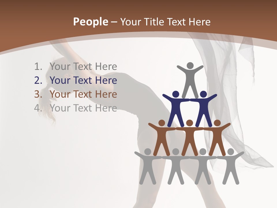 Ballet Acrobat Ballerina PowerPoint Template