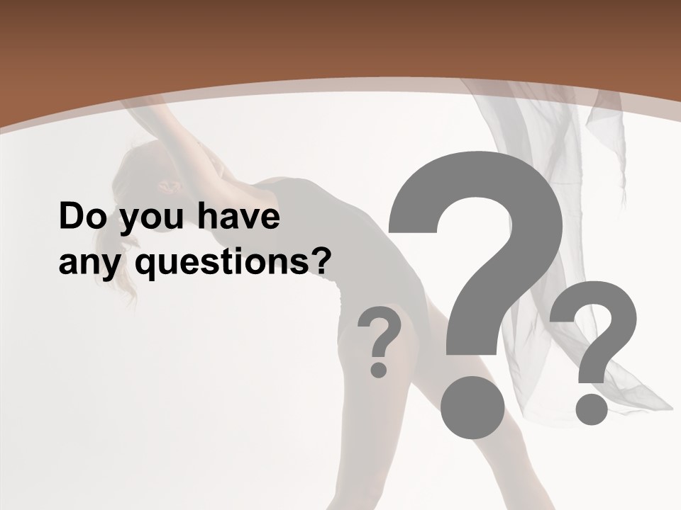 Ballet Acrobat Ballerina PowerPoint Template