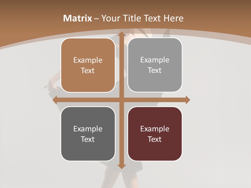 Ballet Woman Female PowerPoint Template