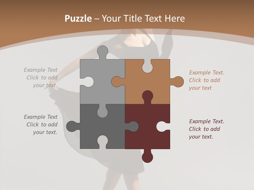 Ballet Woman Female PowerPoint Template