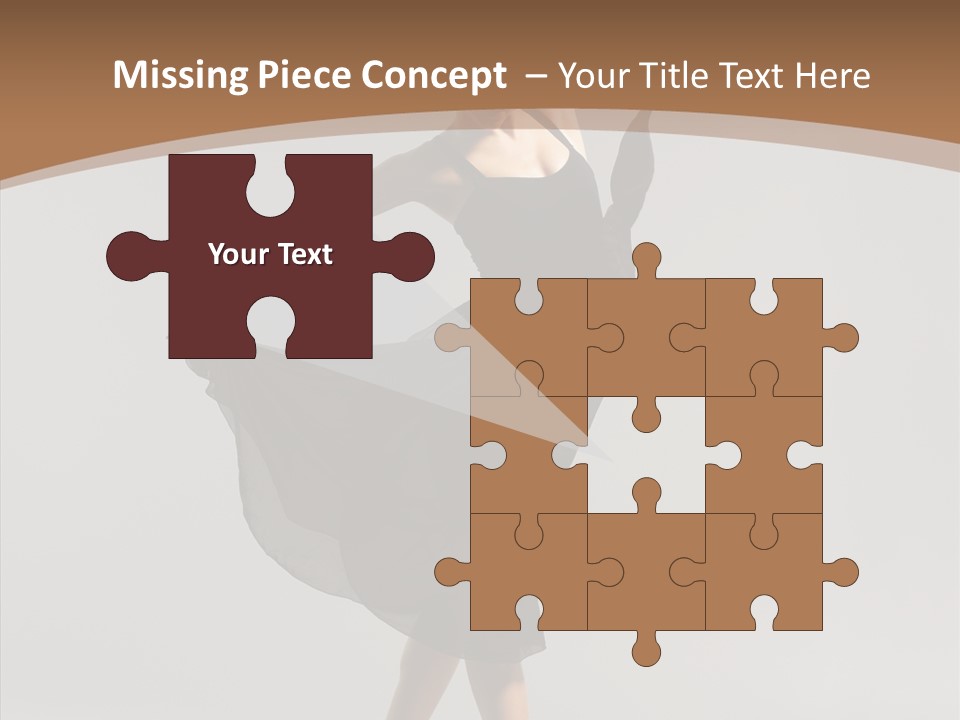 Ballet Woman Female PowerPoint Template