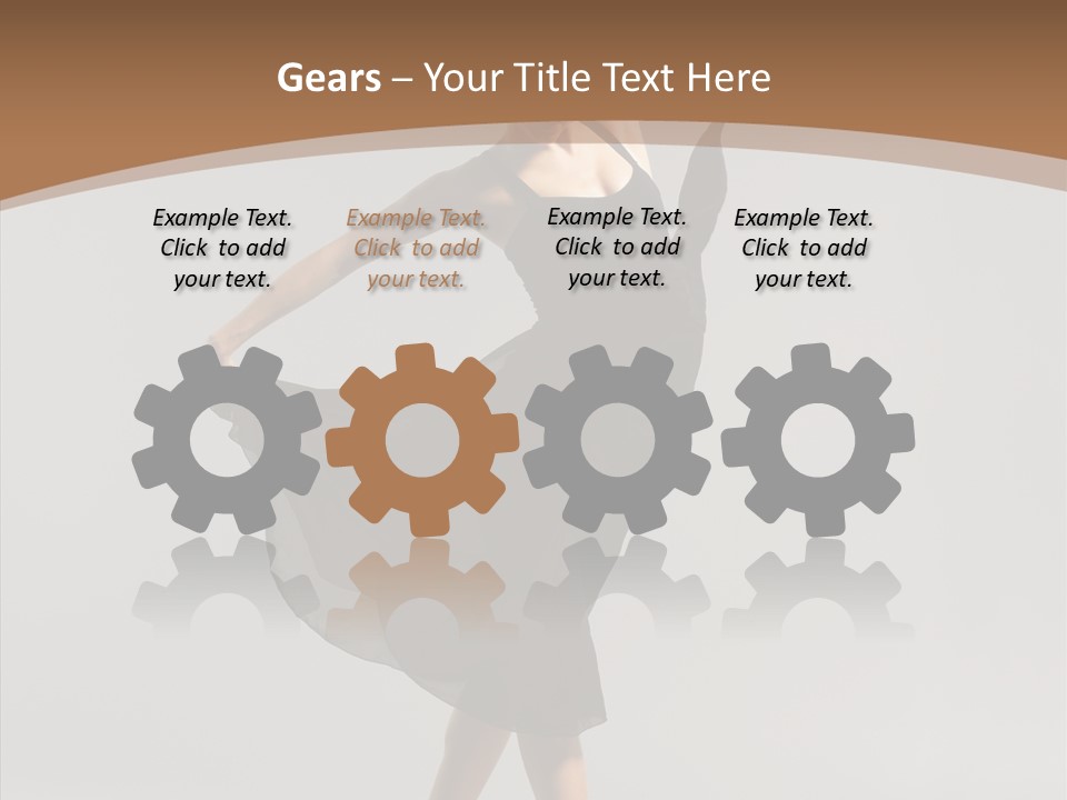 Ballet Woman Female PowerPoint Template