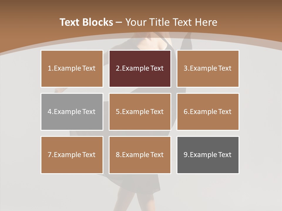 Ballet Woman Female PowerPoint Template