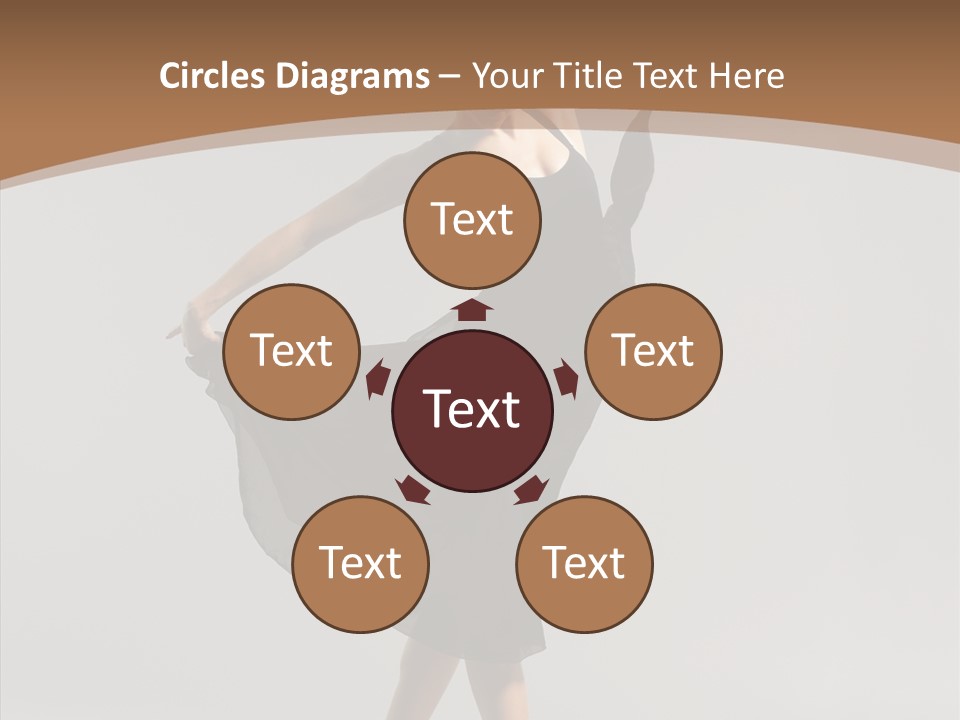 Ballet Woman Female PowerPoint Template