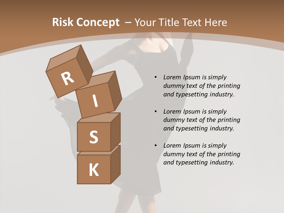 Ballet Woman Female PowerPoint Template