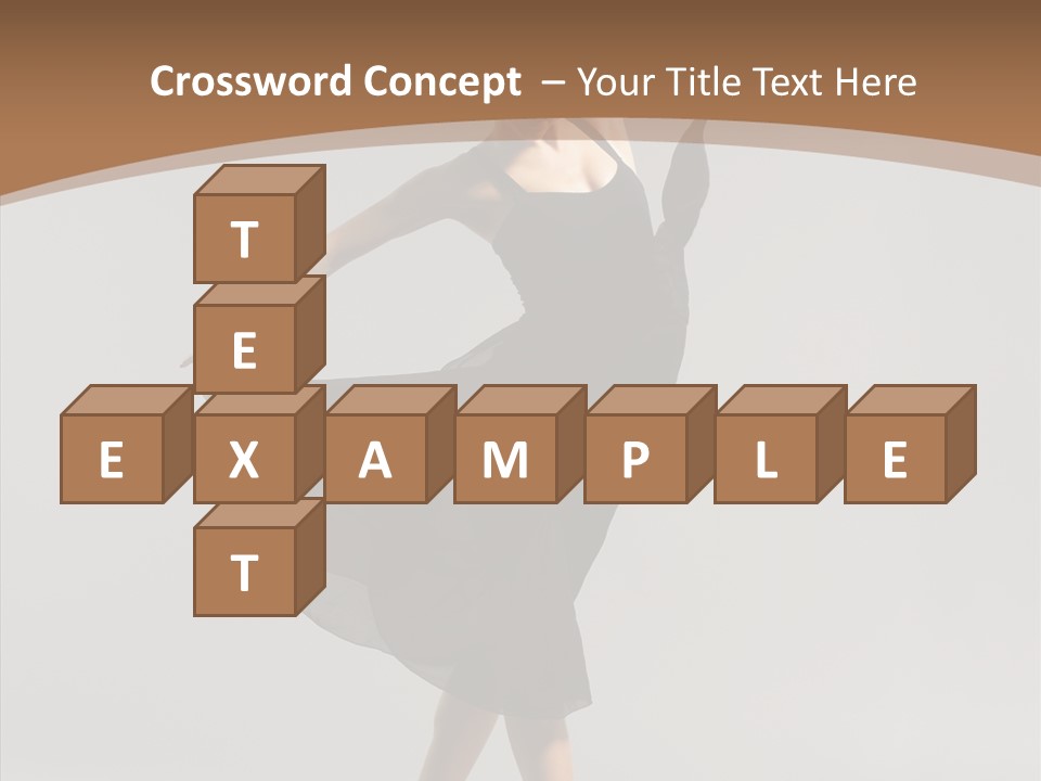 Ballet Woman Female PowerPoint Template