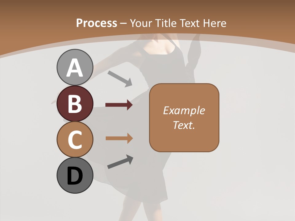 Ballet Woman Female PowerPoint Template