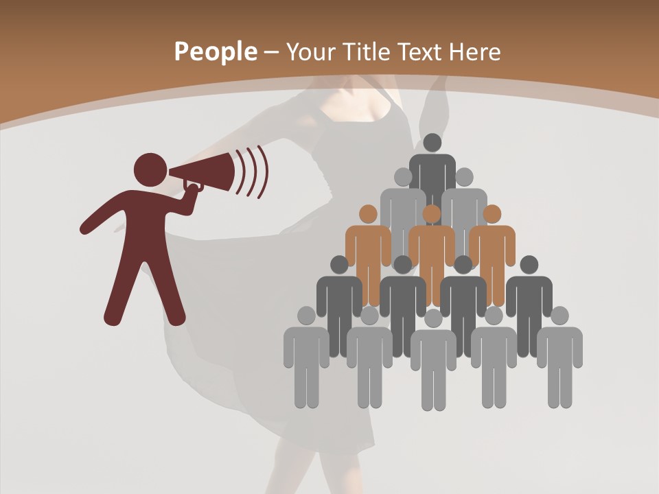 Ballet Woman Female PowerPoint Template