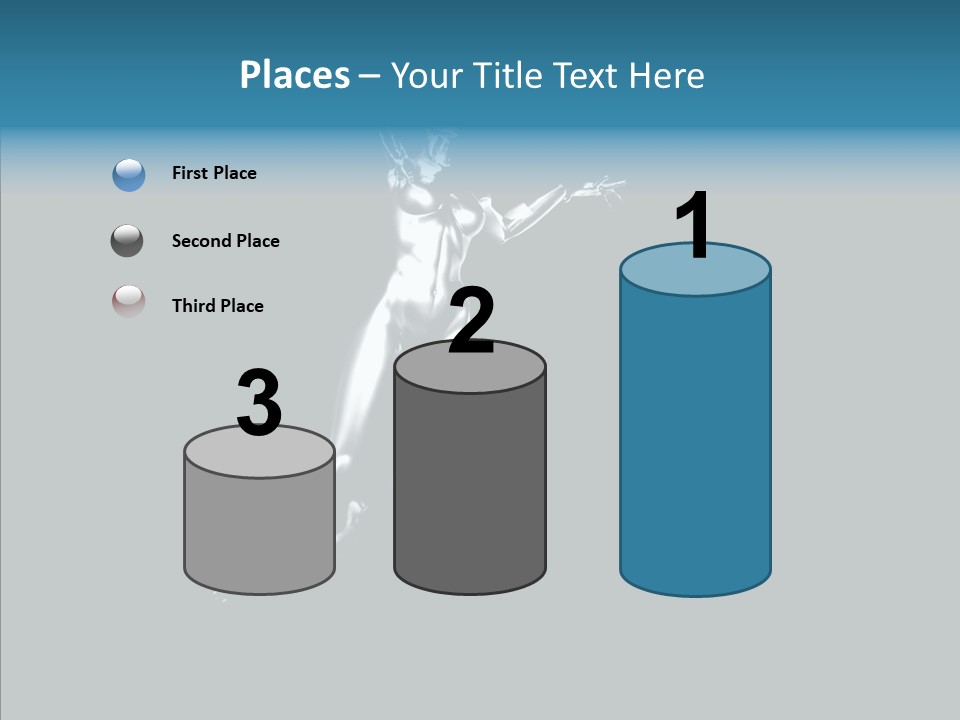 Girl Angel Face PowerPoint Template