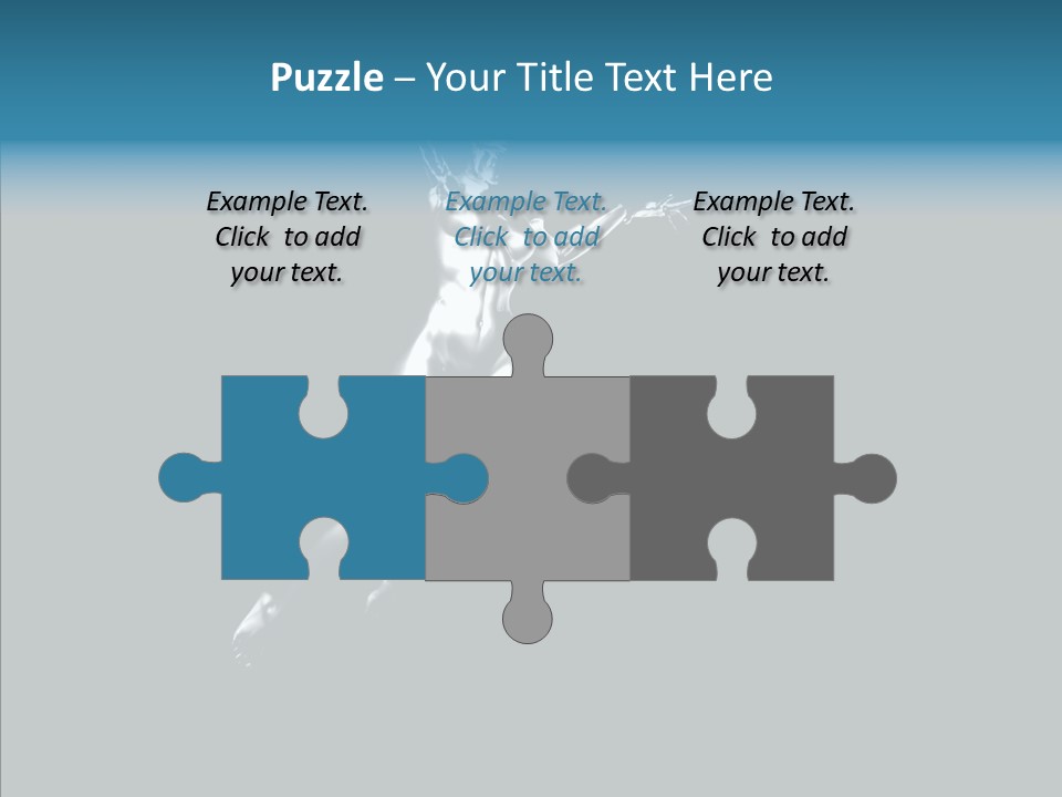 Girl Angel Face PowerPoint Template