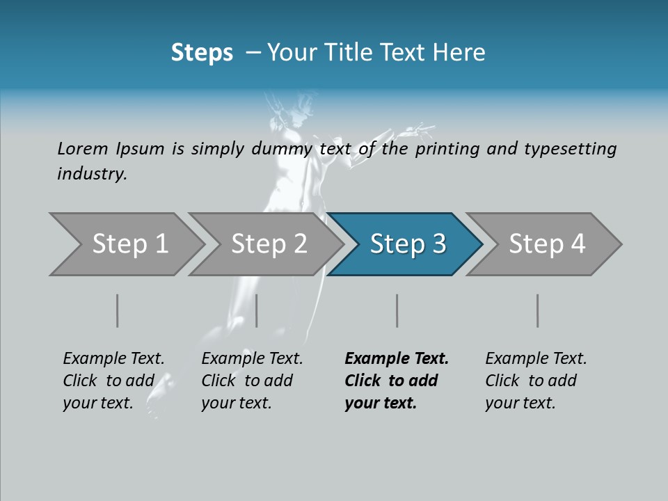 Girl Angel Face PowerPoint Template