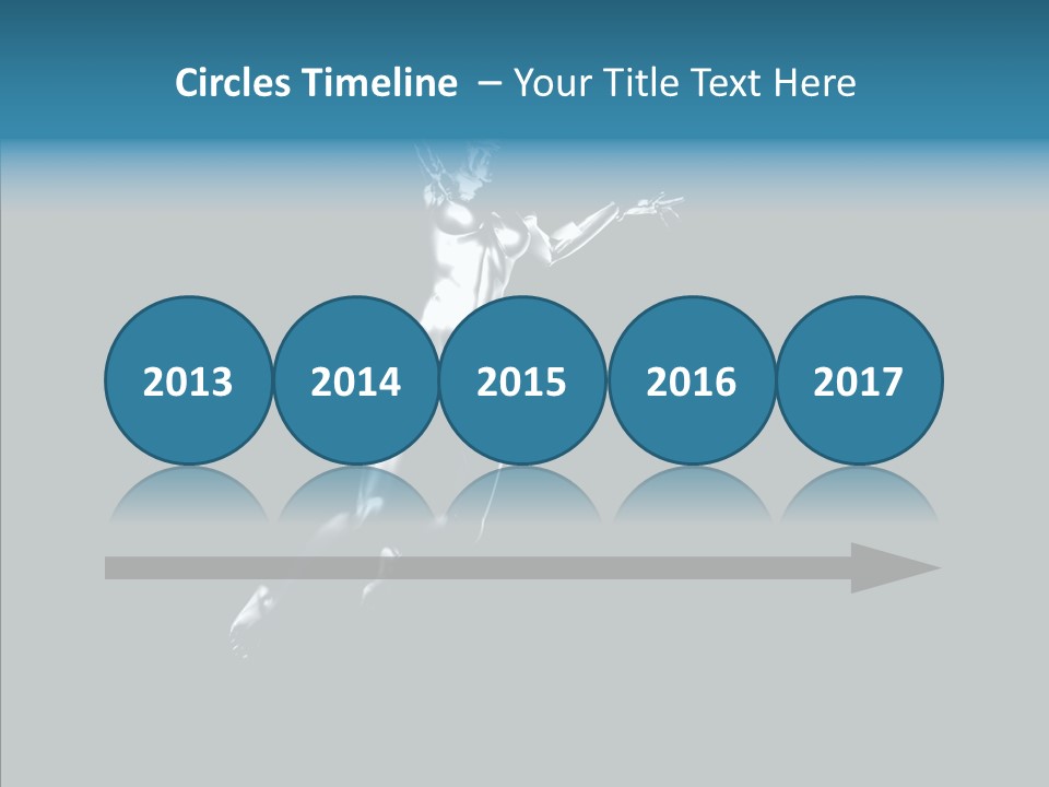 Girl Angel Face PowerPoint Template