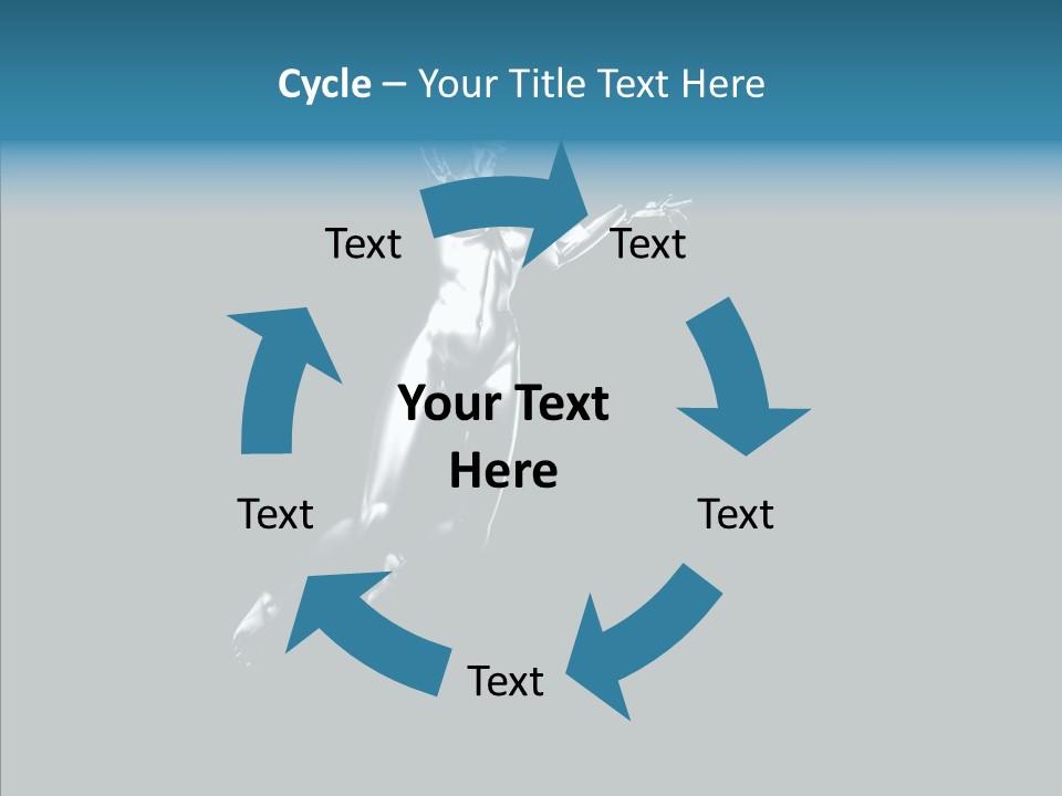 Girl Angel Face PowerPoint Template