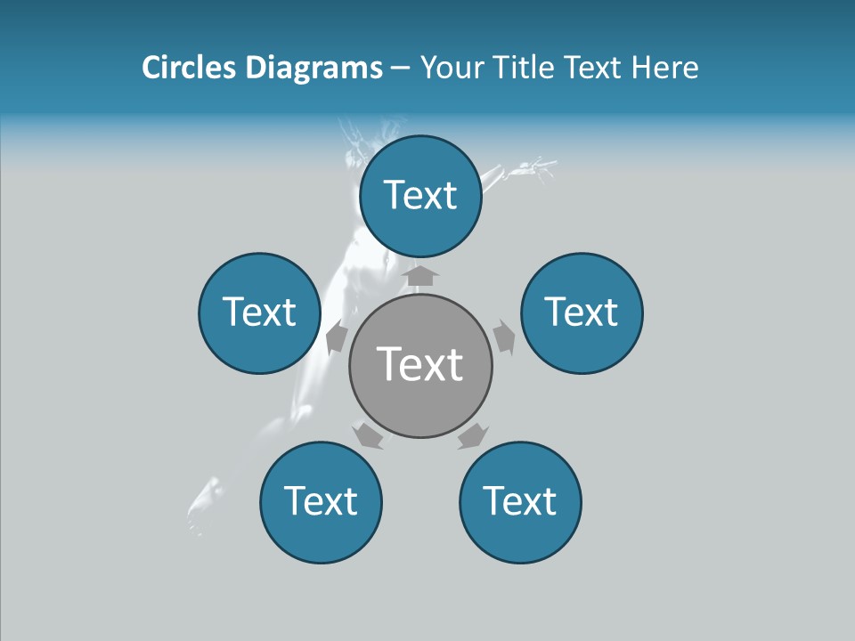 Girl Angel Face PowerPoint Template