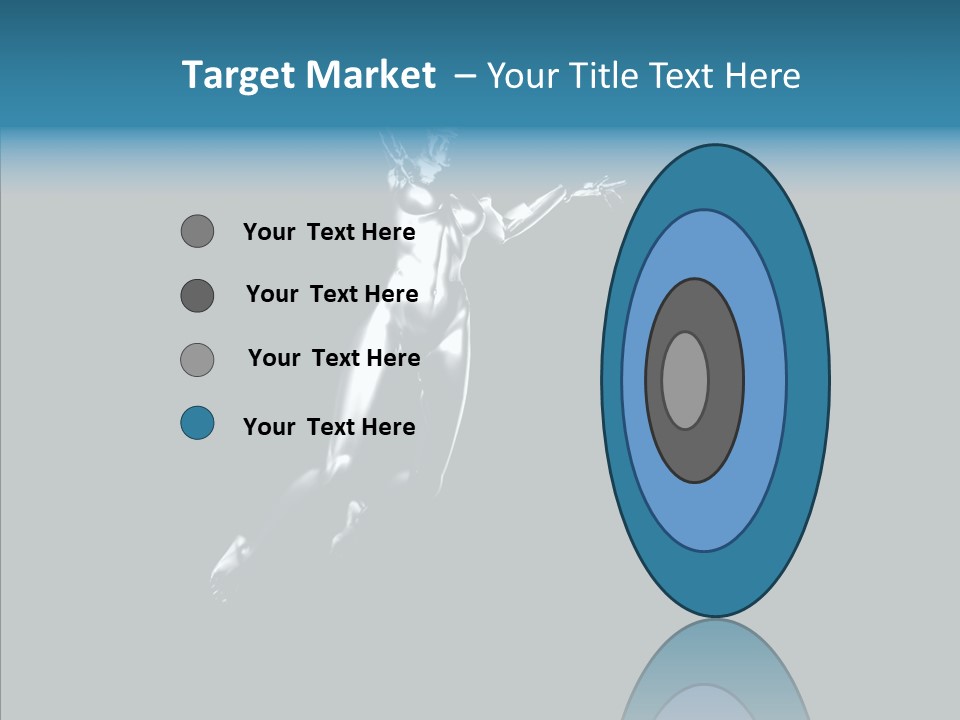 Girl Angel Face PowerPoint Template