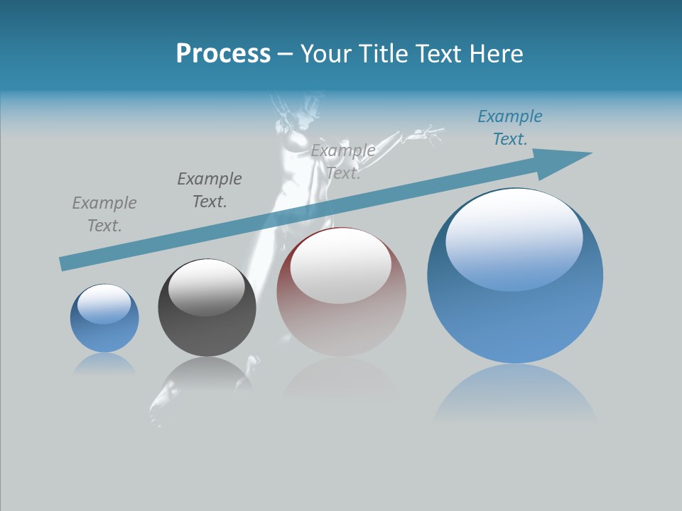 Girl Angel Face PowerPoint Template