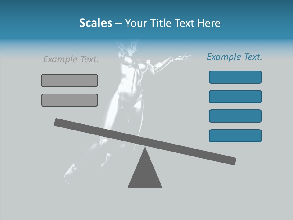 Girl Angel Face PowerPoint Template