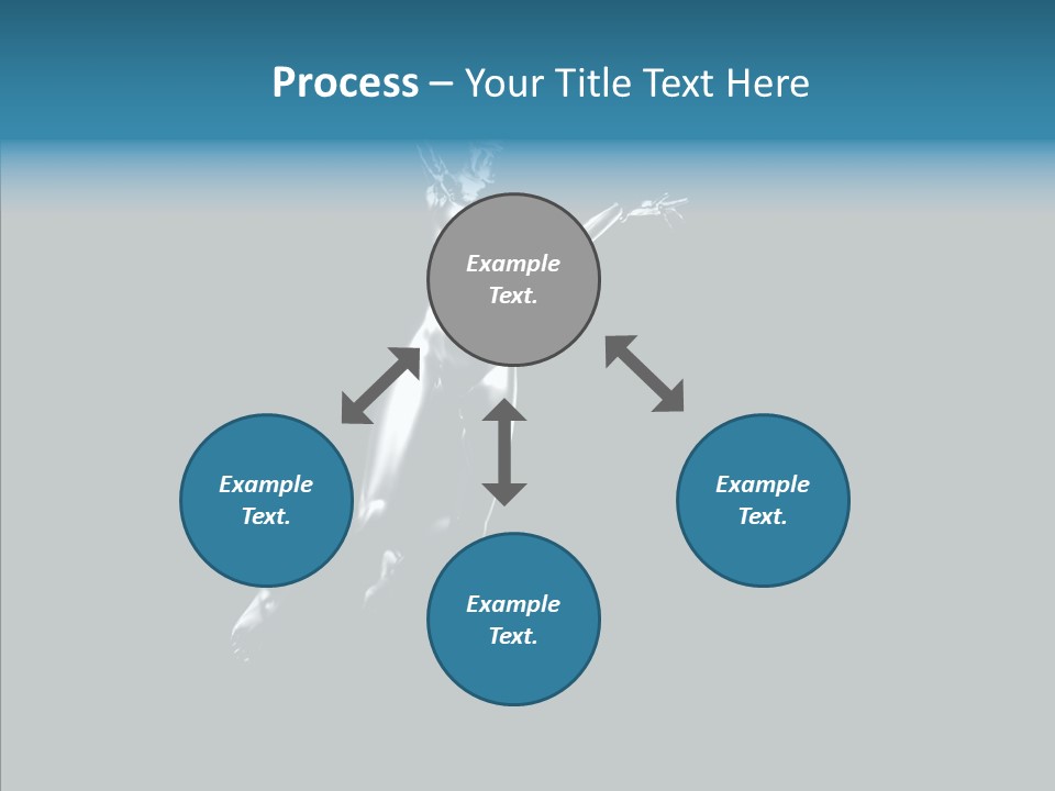 Girl Angel Face PowerPoint Template