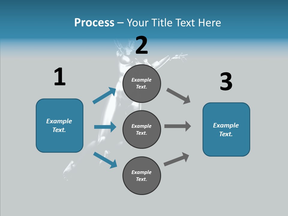 Girl Angel Face PowerPoint Template