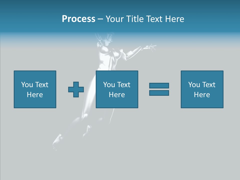 Girl Angel Face PowerPoint Template