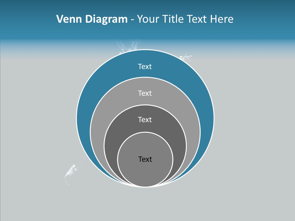 Girl Angel Face PowerPoint Template