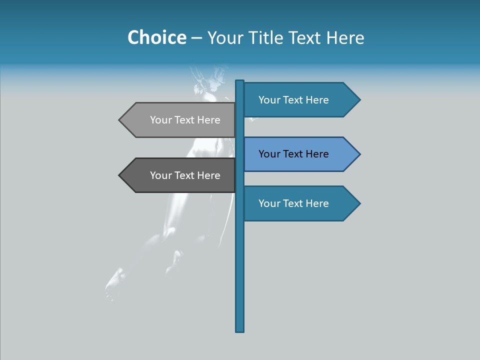 Girl Angel Face PowerPoint Template