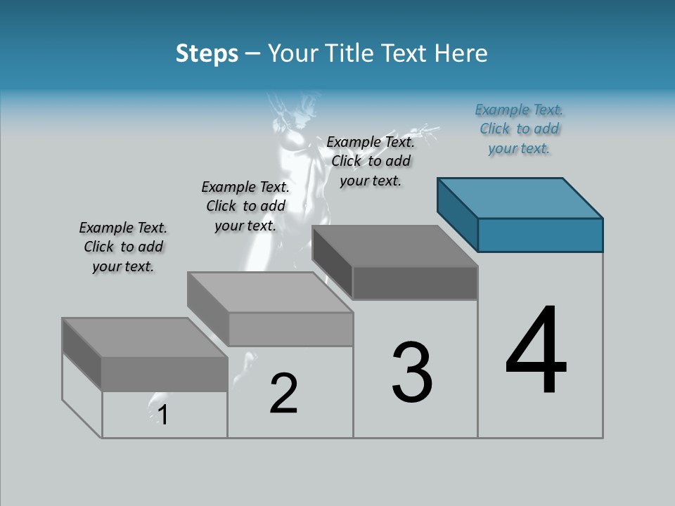 Girl Angel Face PowerPoint Template